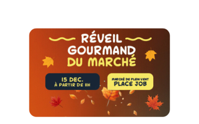 Réveil gourmand du marché